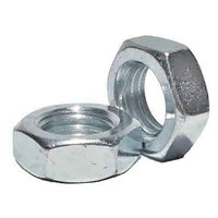 HJN78 7/8"-9 Hex Jam Nut, Low Carbon, Coarse, Zinc